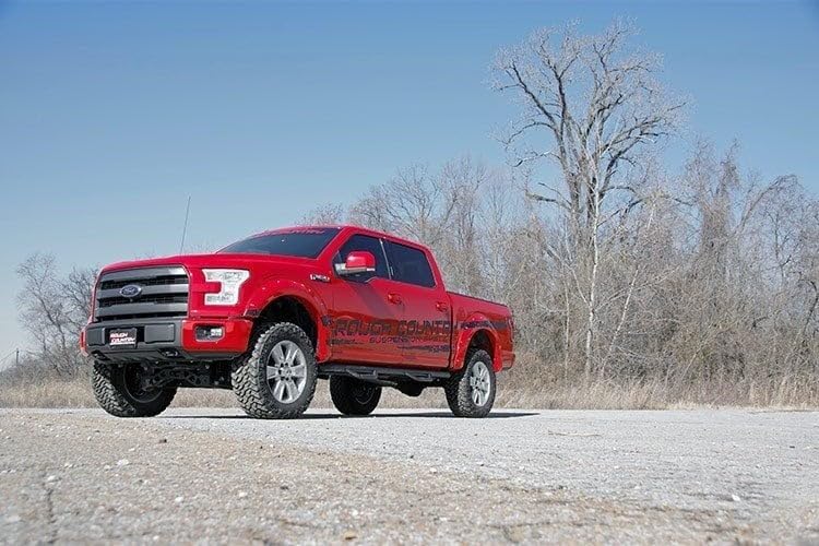4" Rough Country Suspension Lift Kit for 2015-2020 Ford F-150 4WD - 55530