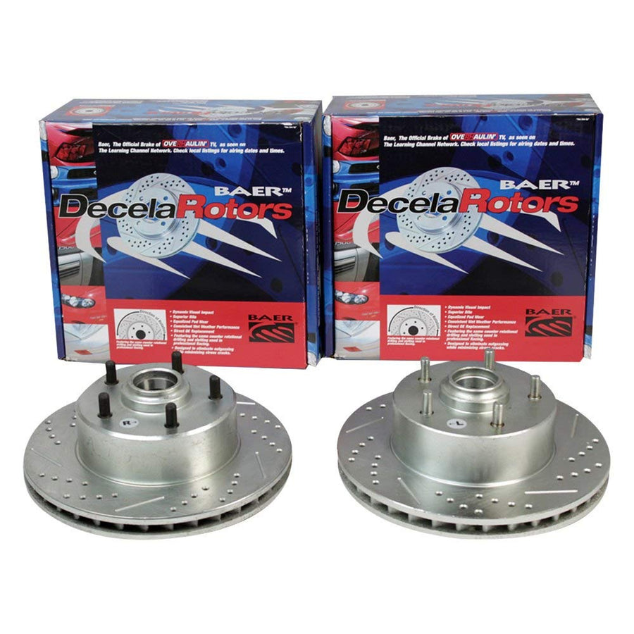 Front Disc Rotor Baer Brakes 5514020 for GM
