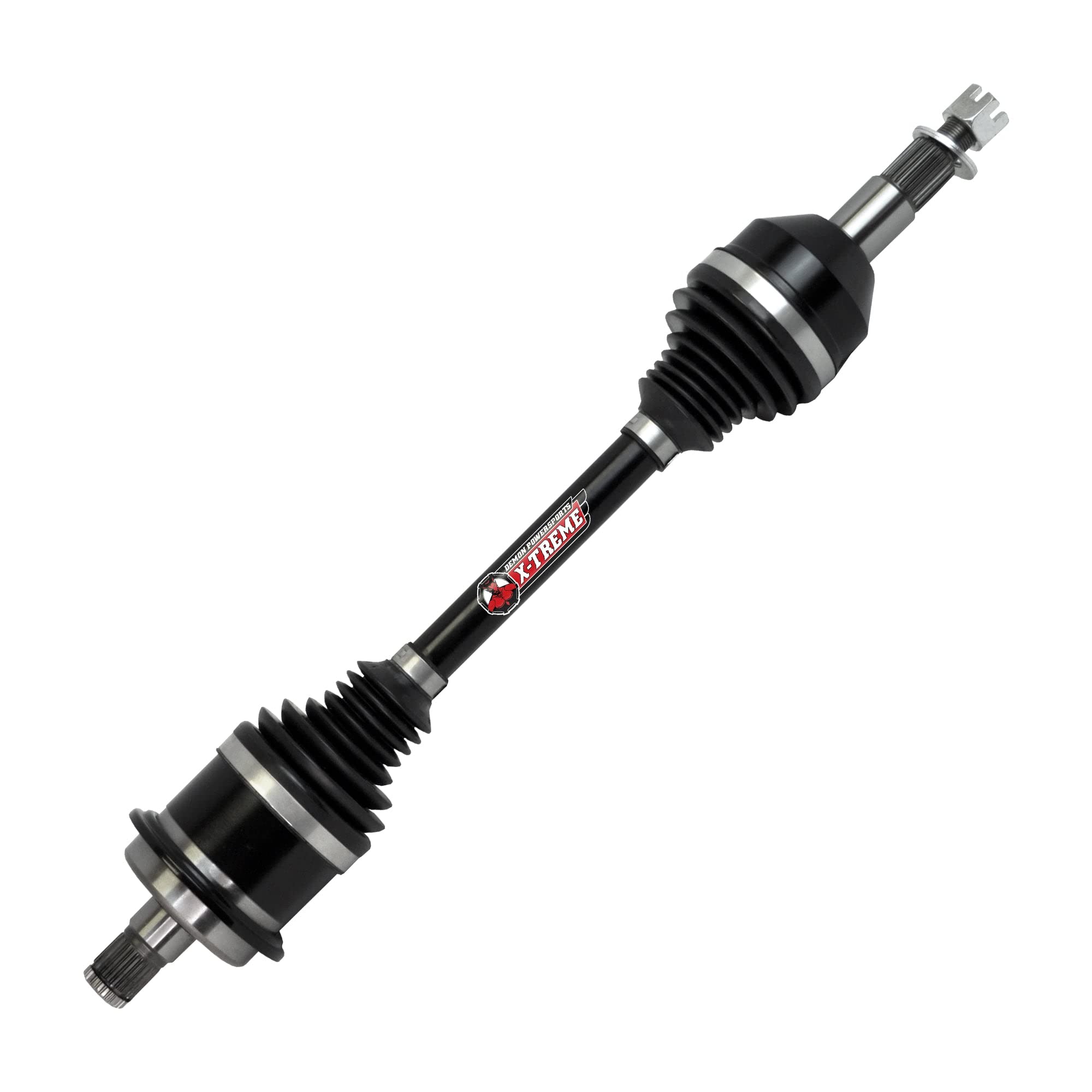 Demon Powersports Xtreme Heavy Duty Rear Left/Right Axle for CanAm Outlander/Renegade, 4340 Chromoly Steel Re-Engineered (See Fitments in Description)