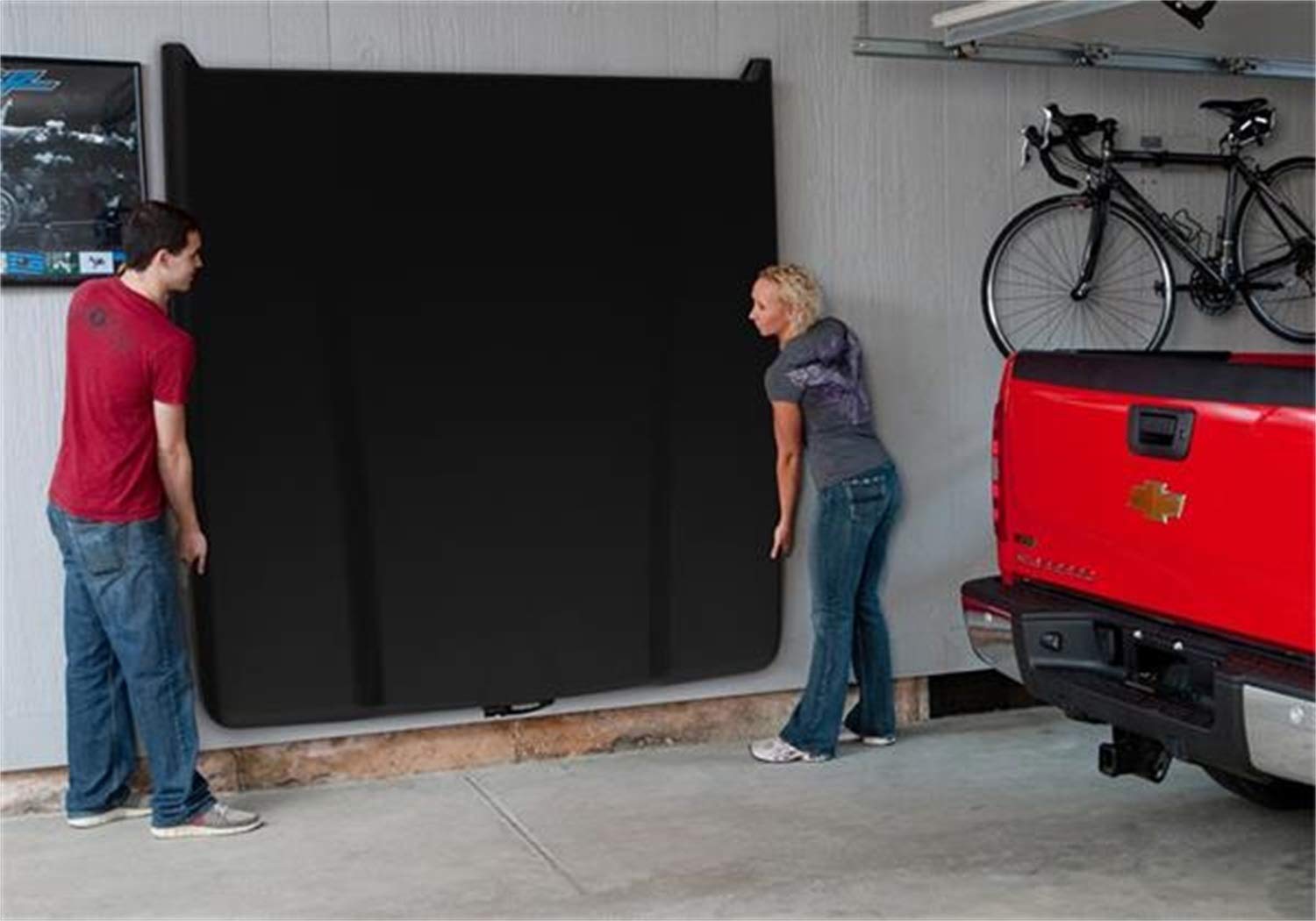 UnderCover RealTruck Elite One-Piece Truck Bed Tonneau Cover | UC3098 | Fits 2019 - 2024 Dodge Ram 1500, Does Not Fit w/ Multi-Function (Split) Tailgate 5' 7" Bed (67.4")
