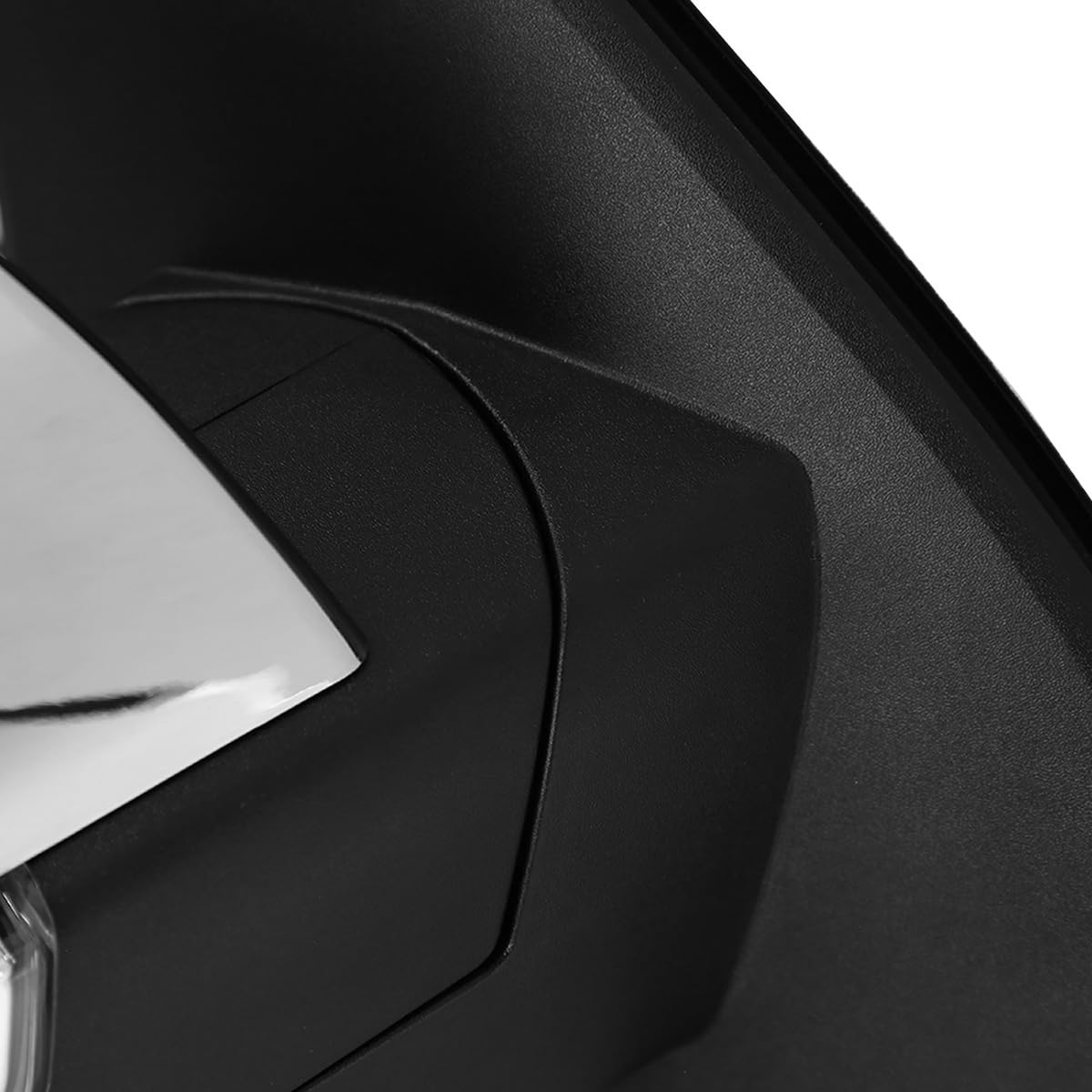 Spec-D Tuning Chrome Power Folding Right Passenger Side Mirror w/LED Turn Signal Compatible with 2014-2018 Chevy Silverado, GMC Sierra