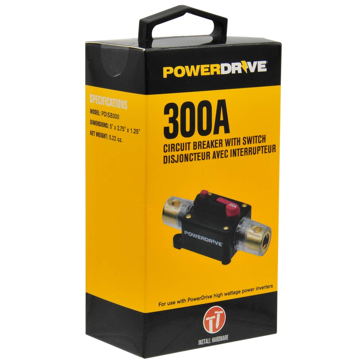 300 Amp PowerDrive Circuit Breaker with Switch