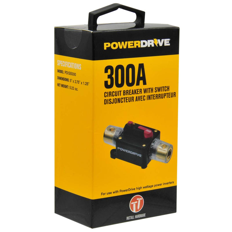300 Amp PowerDrive Circuit Breaker with Switch