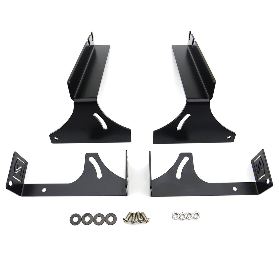 ZROADZ Black Z382051 Rear Bumper LED Light Bar Mounting Bracket 2007-2013 CHEVROLET SILVERADO 1500