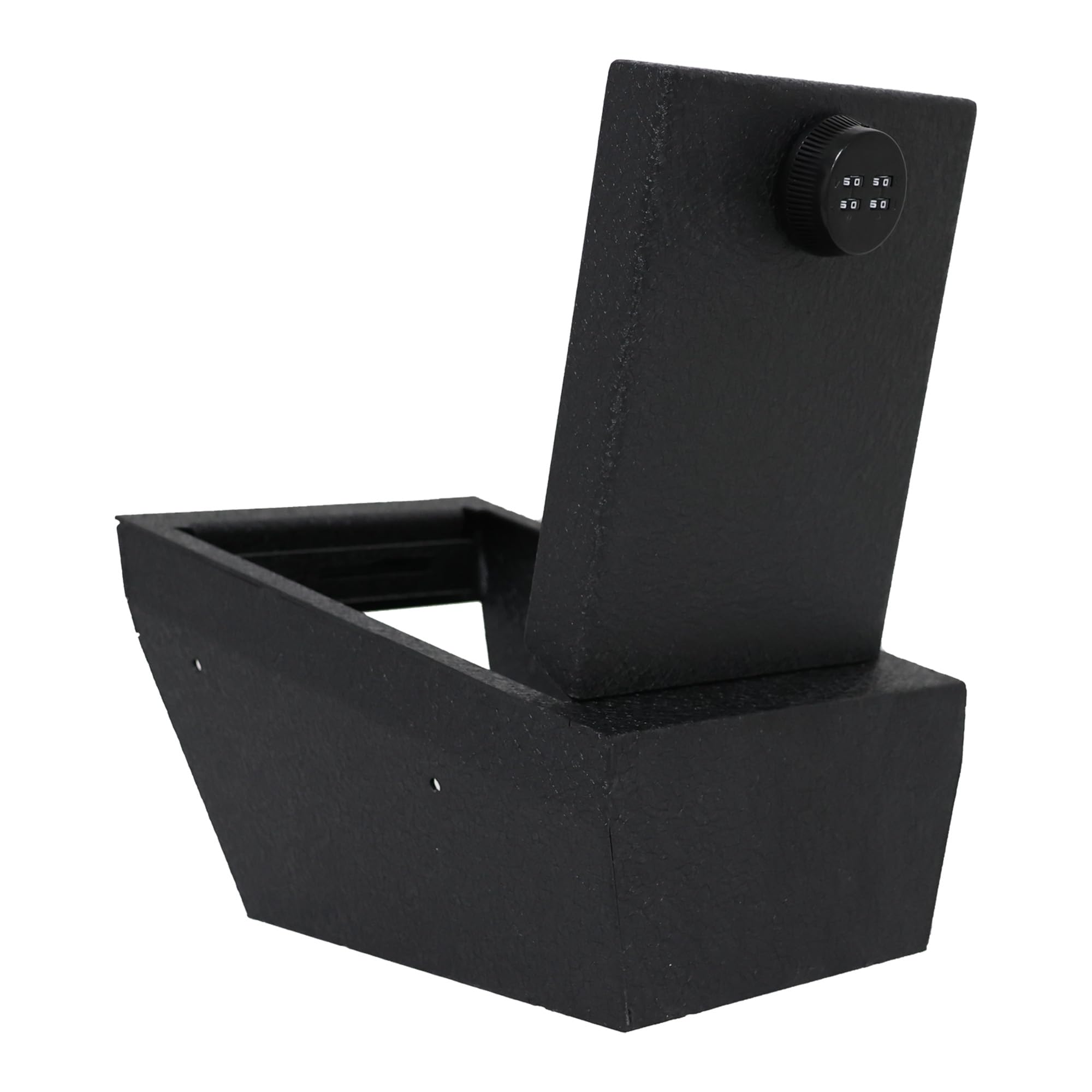 Center Console Safe Black Black Horse Compatible with 2021-2023 Tesla X -ASTX01
