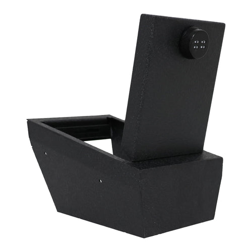 Center Console Safe Black Black Horse Compatible with 2021-2023 Tesla X -ASTX01