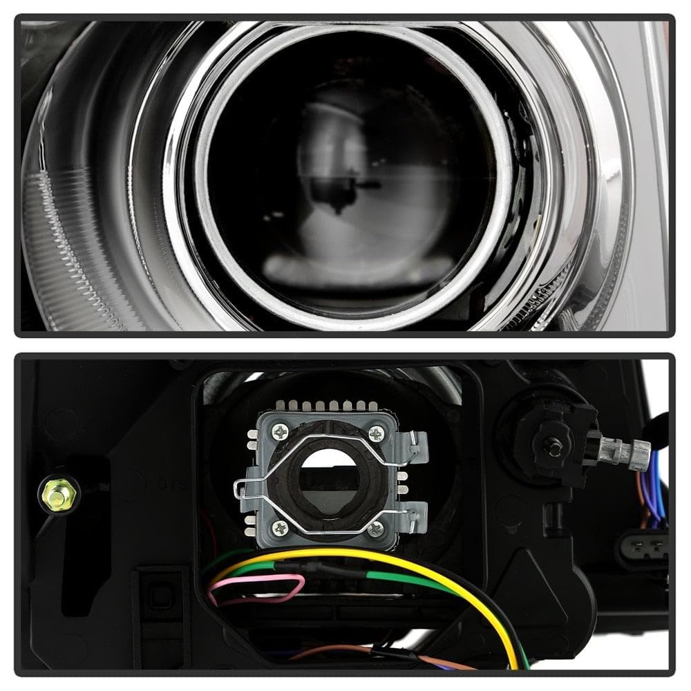 Cadillac DTS 06-11 Spyder (POE) D1S Xenon HID Projector Headlight - Low Beam-D1S(Not Included) ; High Beam-D1S(Not Included) ; Signal-3157A(Included) - OE Left
