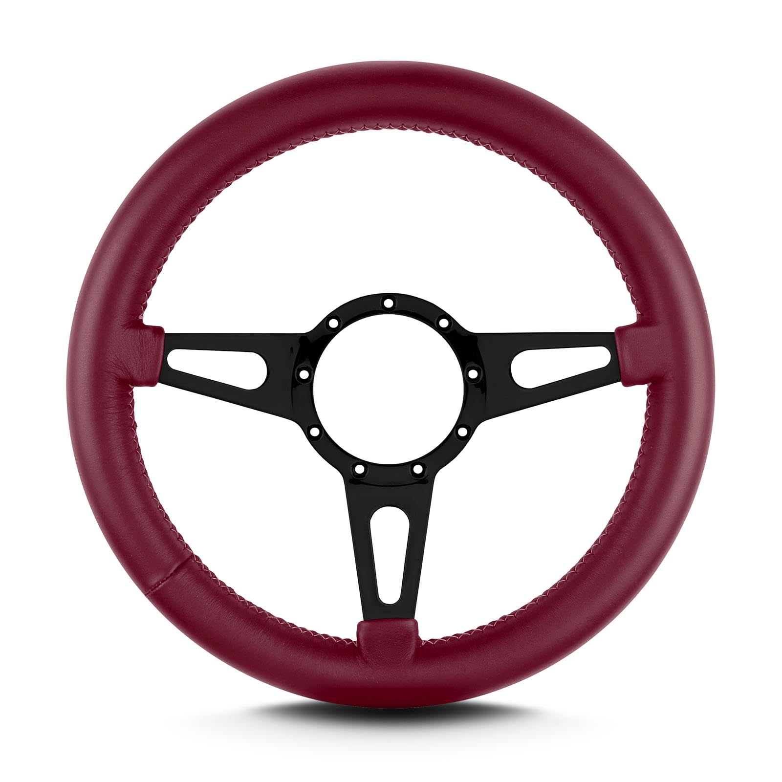 Lecarra 85503 Supreme Mark 4 Black Thick Grip Burgandy