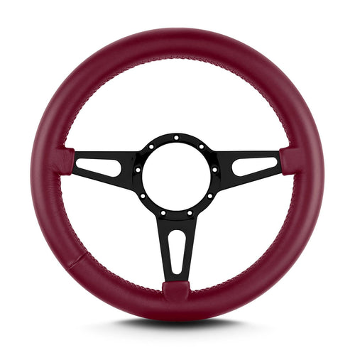 Lecarra 85503 Supreme Mark 4 Black Thick Grip Burgandy
