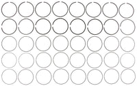 Engine MAHLE Piston Ring Set 42291CP