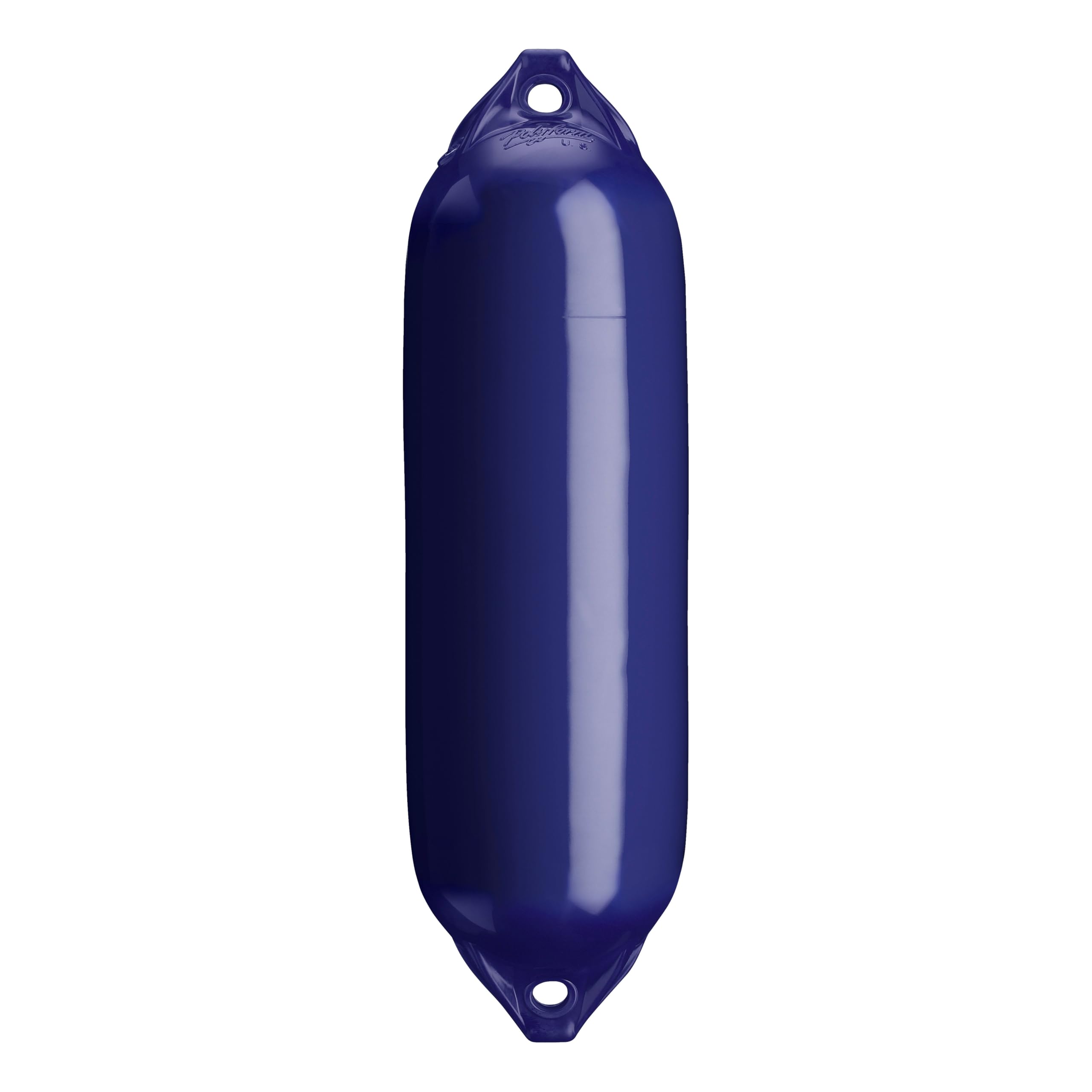 F-02 Polyform Boat Fender Standard Blue Ropehold - Navy Blue