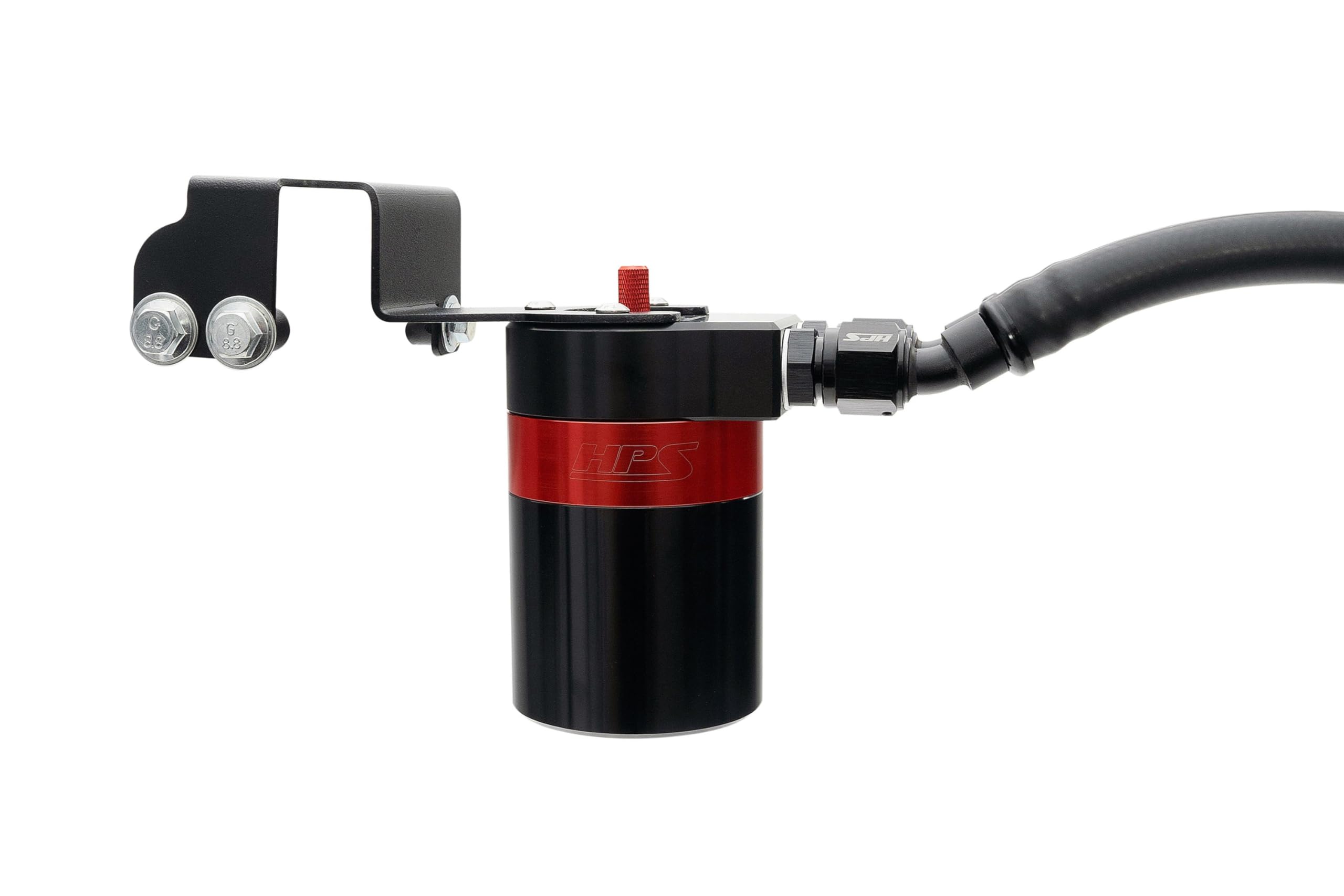 HPS Oil Catch Can Kit Aluminum Compatible for Toyota 2023-2024 Sequoia 2022-2024 Tundra 3.4L, 860-003