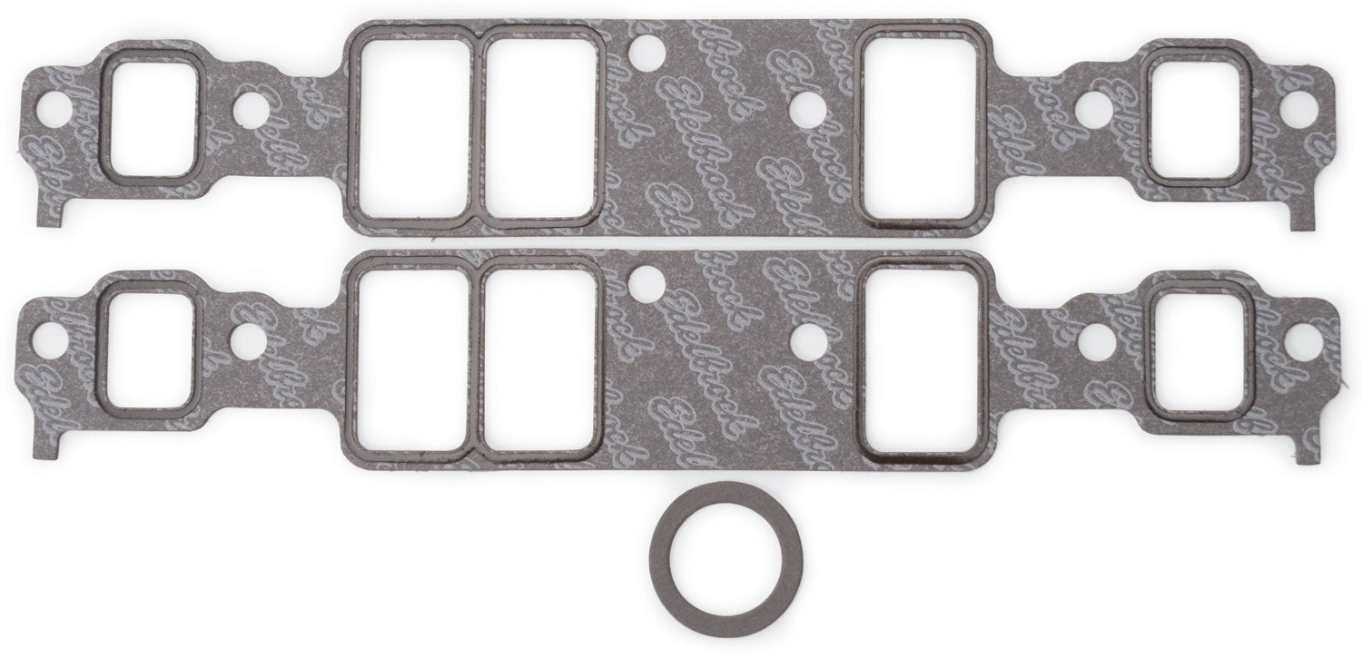 Edelbrock Intake Manifold Gasket Set 7209 Port 1.28 x 2.10 in. 0.060 in. Thickness