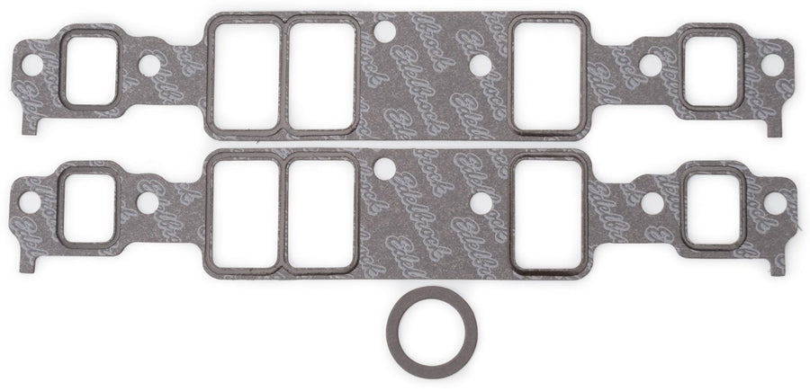 Edelbrock Intake Manifold Gasket Set 7209 Port 1.28 x 2.10 in. 0.060 in. Thickness