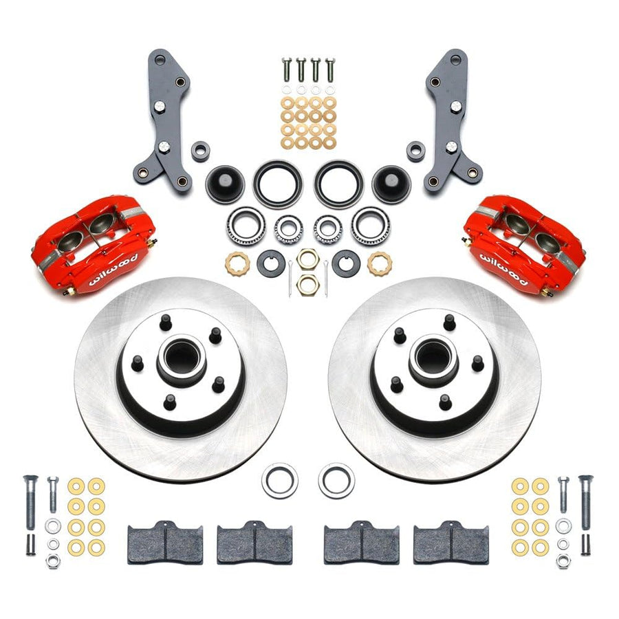1 PC Rotor&Hub, FDL-M Front Kit, 11.30" Red