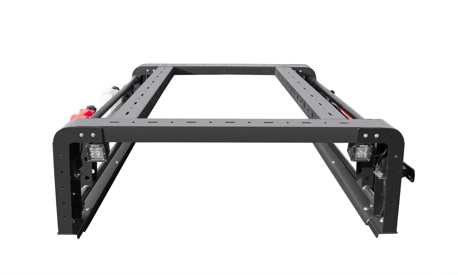 Jeep Gladiator Overland Access Rack 2019-2022 With Two Lifting Side Gates, Without Factory Trail Rail Cargo System - PN #Z834101
