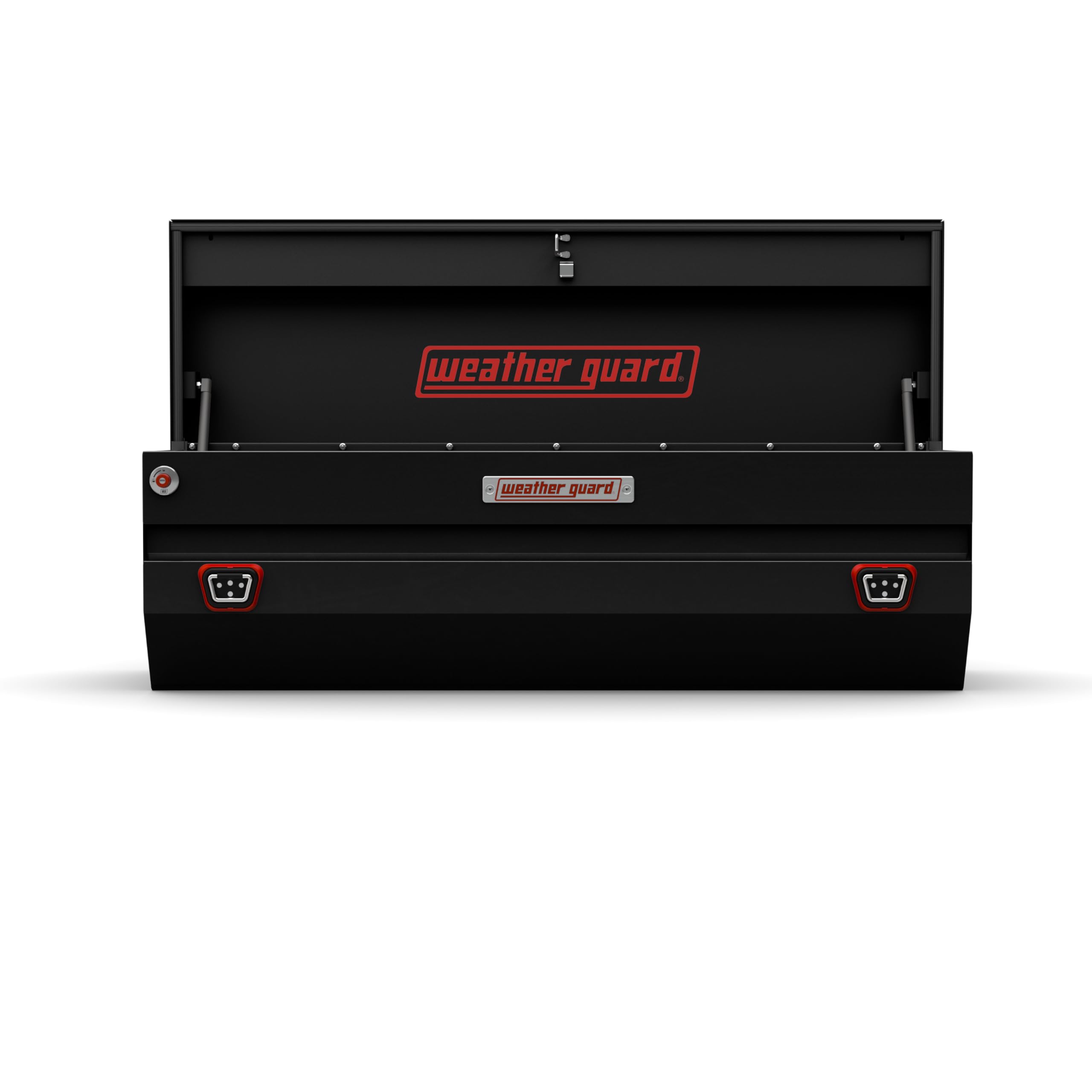Steel All-Purpose Truck Tool Chest WEATHER GUARD 635-5-04, Fits Full Size Trucks, 10.0 cu ft Storage Capacity (Gloss Black)
