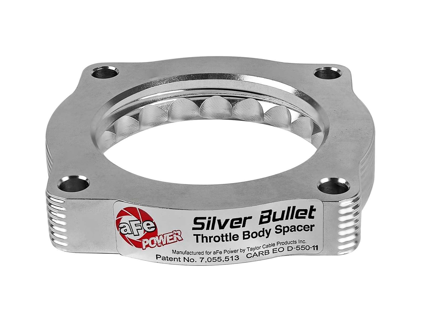 Silver Bullet aFe Throttle Body Spacers TBS BMW 335i (N54) 07-11 135i/535i 08-10 L6-3.0L (tt)