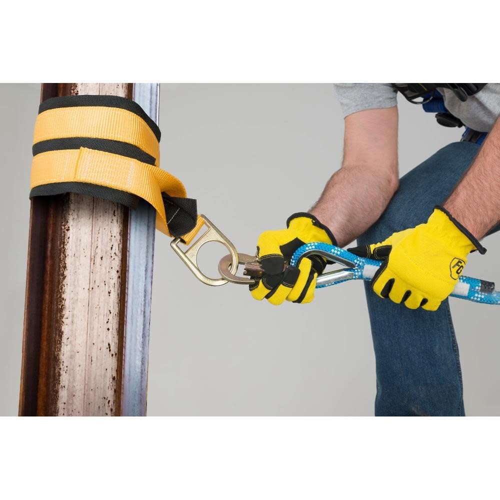 60 Ft Werner 2-Man Rope Horizontal Lifeline System Cross-Arm Strap Ratchet Tensioner