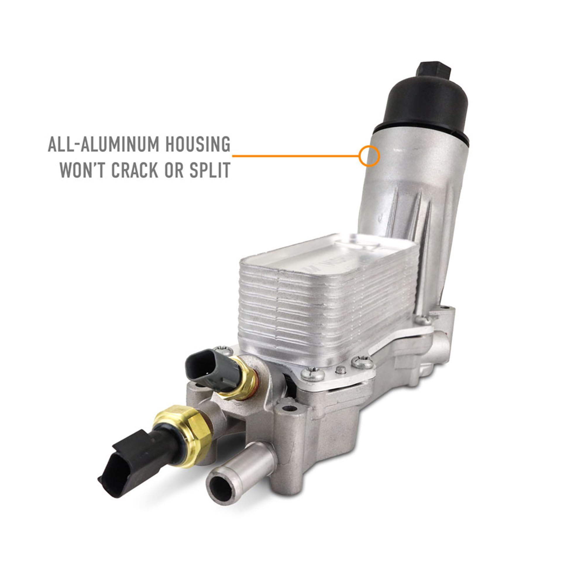 Mishimoto Oil Filter Housing Kit, Aluminum Compatible with Pentastar 3.6L & 3.2L, 2011-2017