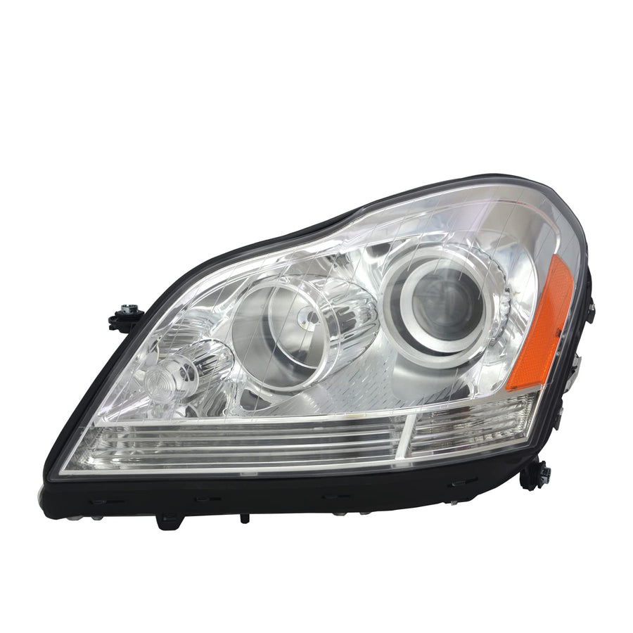Left TYC Headlight Assembly Compatible with 2007-2012 Mercedes Benz GL class