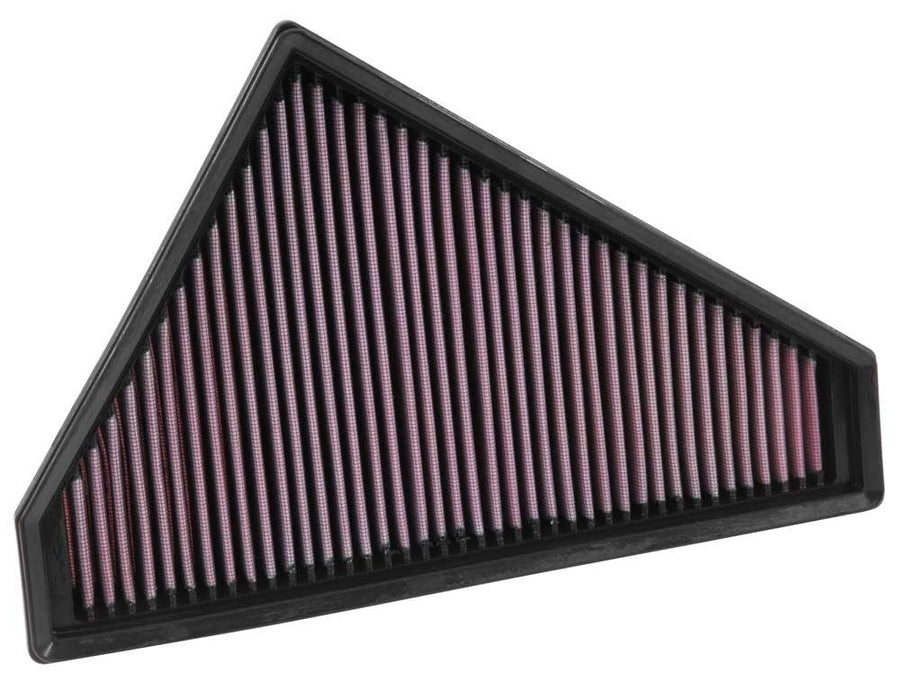 K&N Engine Air Filter: Washable, Increase Power & Acceleration, Premium, Replacement Car Air Filter: Compatible with 2014-2019 JAGUAR (F-Type), 33-3021
