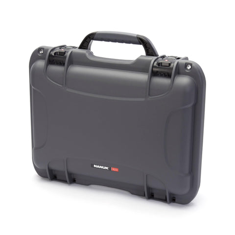 Waterproof Nanuk 923 Hard Case Empty with TSA Approved Travel Lock Latches - Graphite