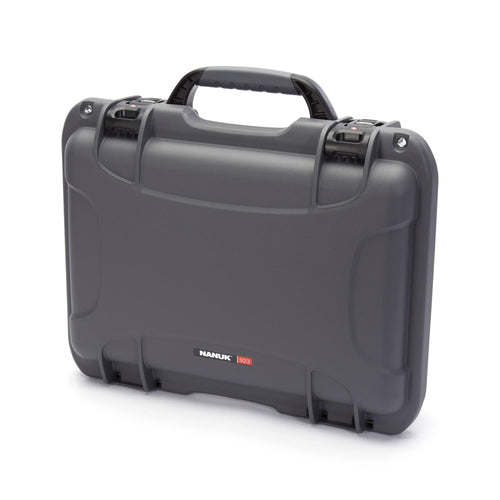Waterproof Nanuk 923 Hard Case Empty with TSA Approved Travel Lock Latches - Graphite