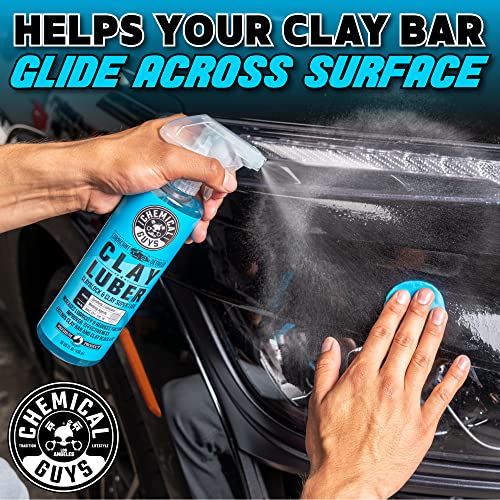 Chemical Guys Clay Luber WAC_CLY_100 Synthetic Lubricant with Wetting Agents for Clayblock and Car Detailing Clay (Works on Cars, Trucks, SUVs, Jeeps & More), 128 fl oz (1 Gallon)