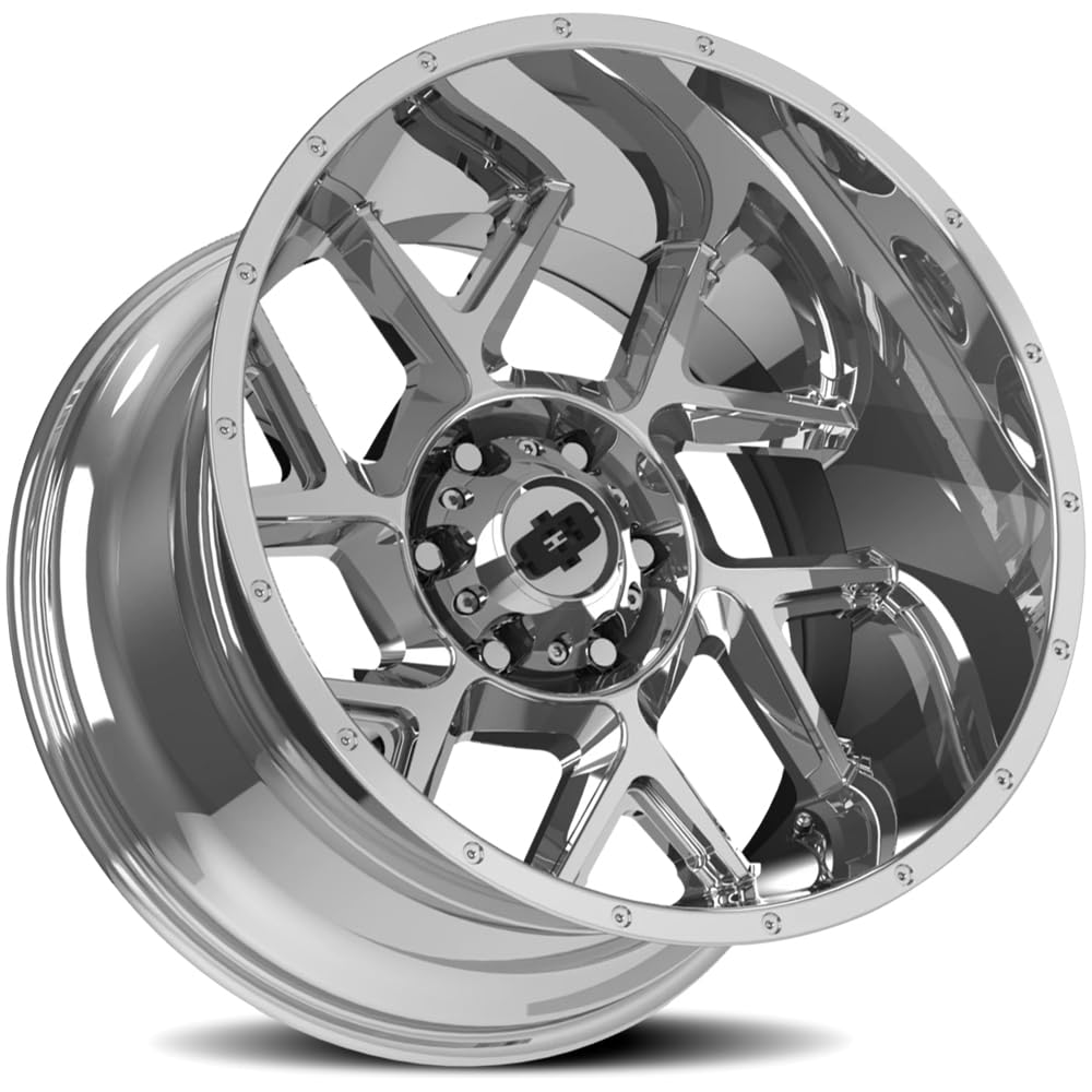 20x10 Vision Sliver 360 -29mm Chrome Wheel Rim 20" Inch 6x5.5"