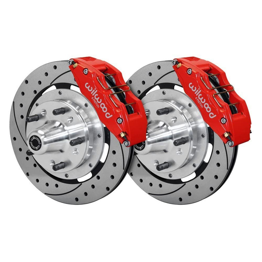 Wilwood 12.19 Drilled Front Disc Brake Kit 74-78 Mustang