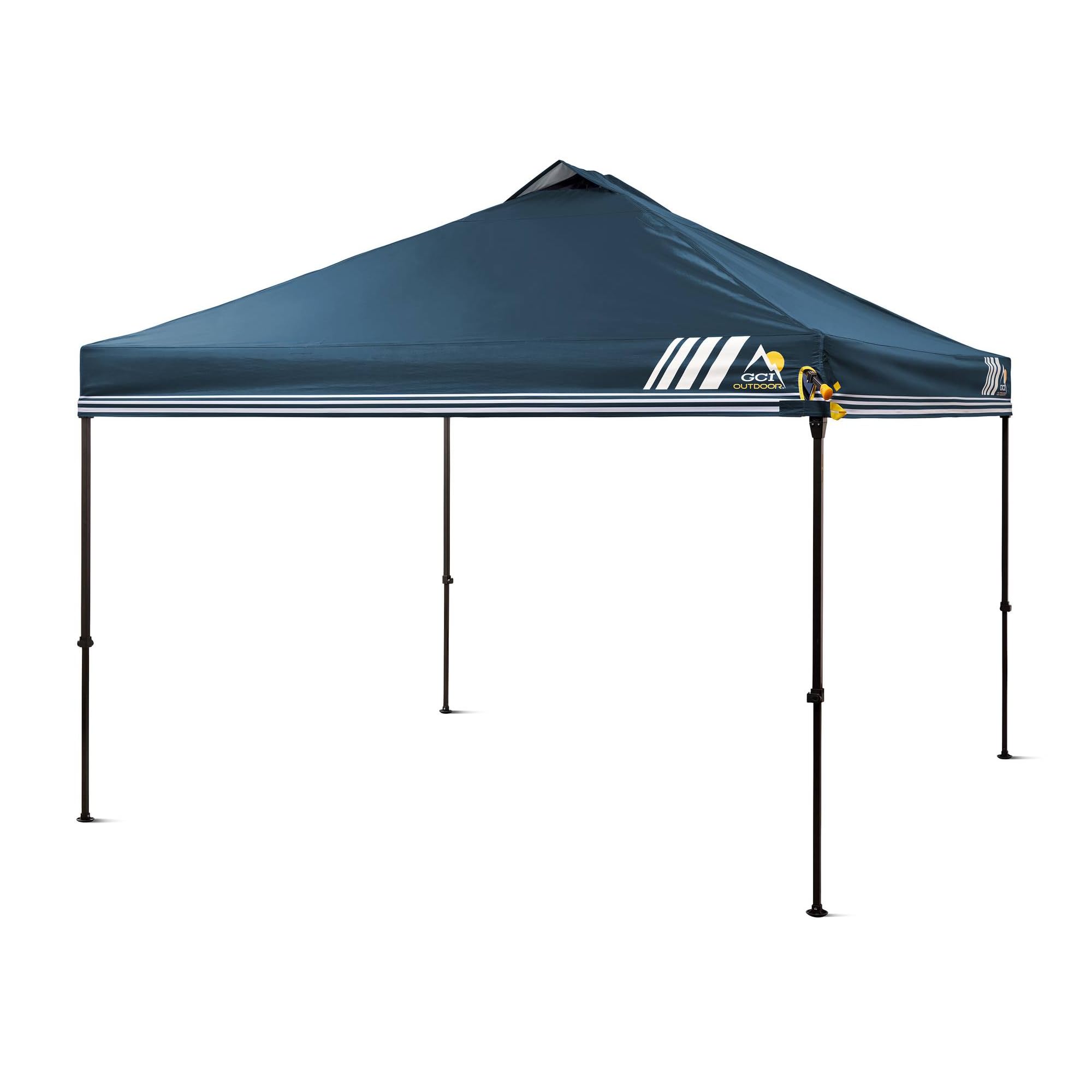 LevrUp GCI Outdoor Pop Up Canopy Tent, 10x10, Navy