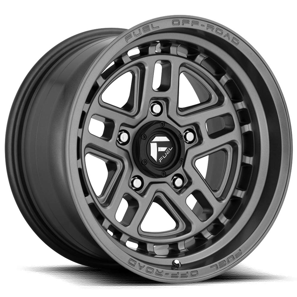 Nitro FUEL GD-Matte Gun Wheel with Painted (17 x 9. inches /5 x 127 mm, -12 mm Offset)