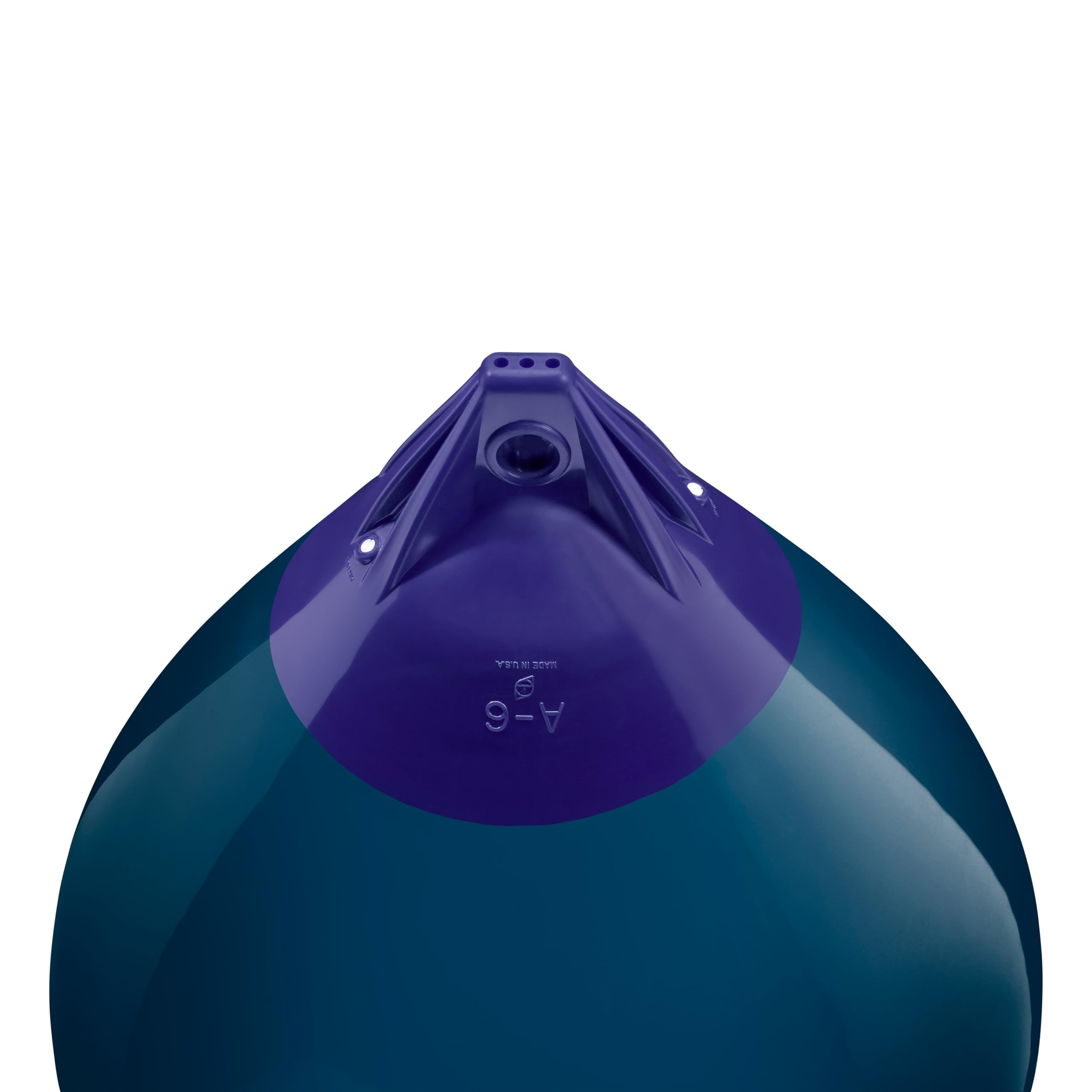 A-6 Standard Blue Ropehold Polyform Buoy - Catalina Blue