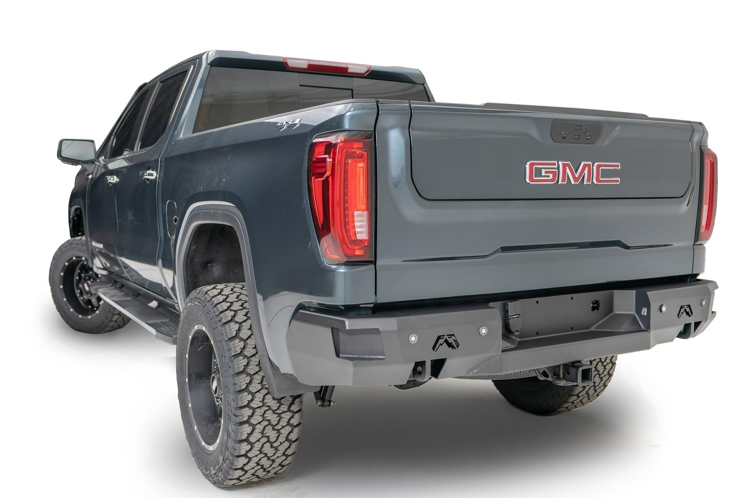 Fab Fours GS23-W5851-1 - Premium Rear Bumper Fab Fours Fits 23 Compatible with/Replacement for Sierra 1500