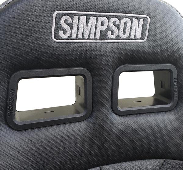 104-304 Simpson Racing Vortex II UTV Seat Black/Black Each