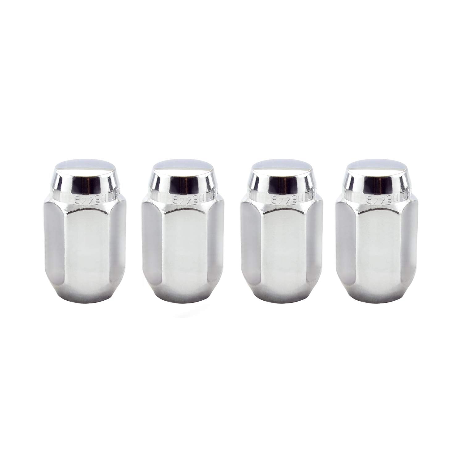 Chrome Cone Seat Style MCGARD 64000 Lug Nuts (1/2" - 20 Thread Size) - Set of 4
