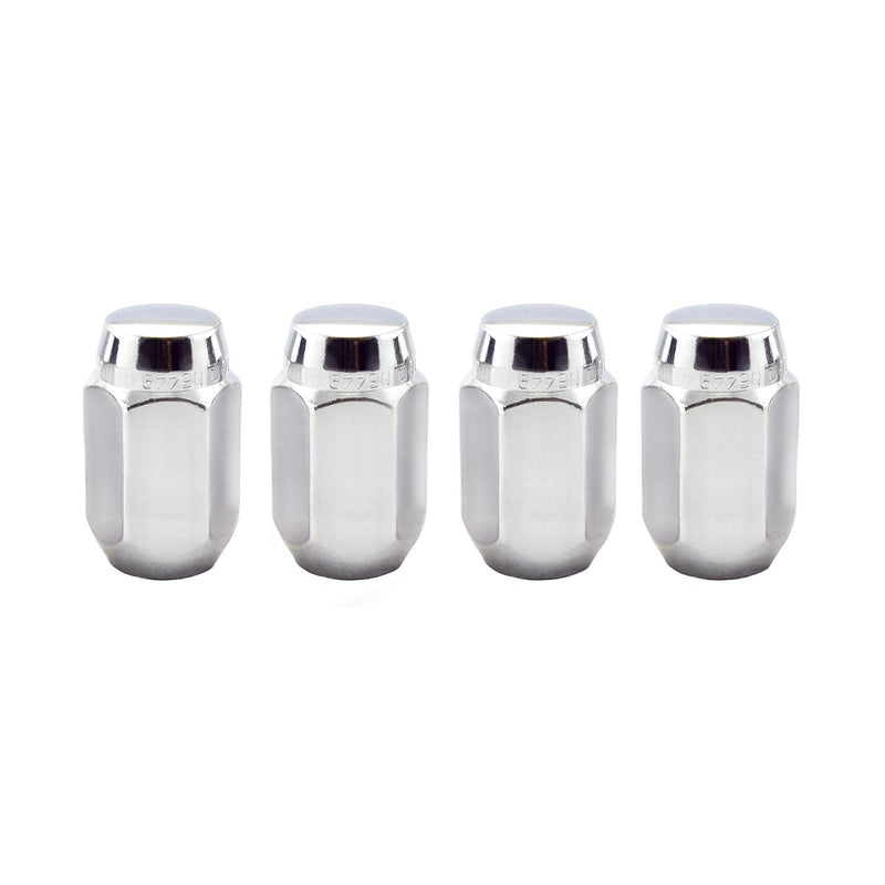 Chrome Cone Seat Style MCGARD 64000 Lug Nuts (1/2" - 20 Thread Size) - Set of 4
