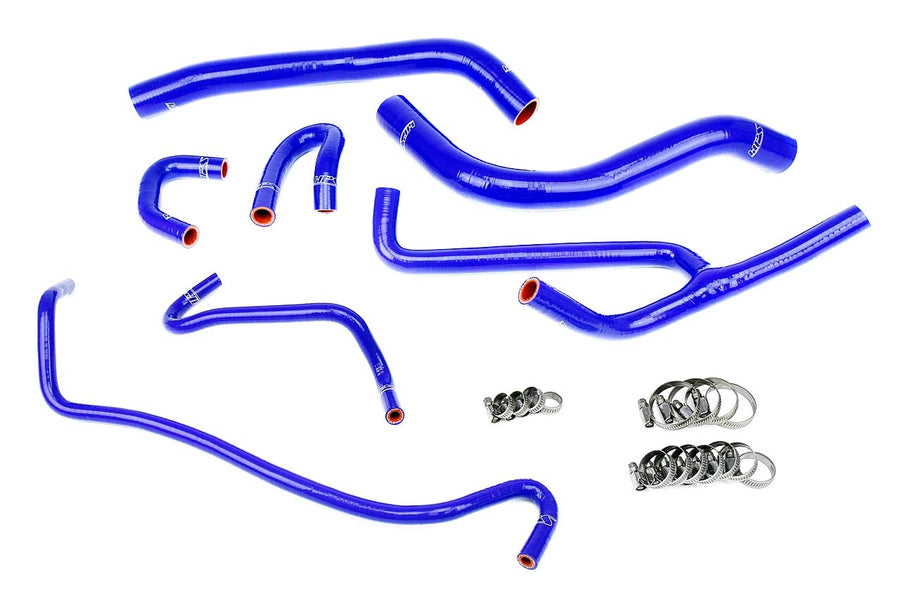 Silicone Radiator and Heater Hose Kit HPS 57-1506-BLUE Coolant