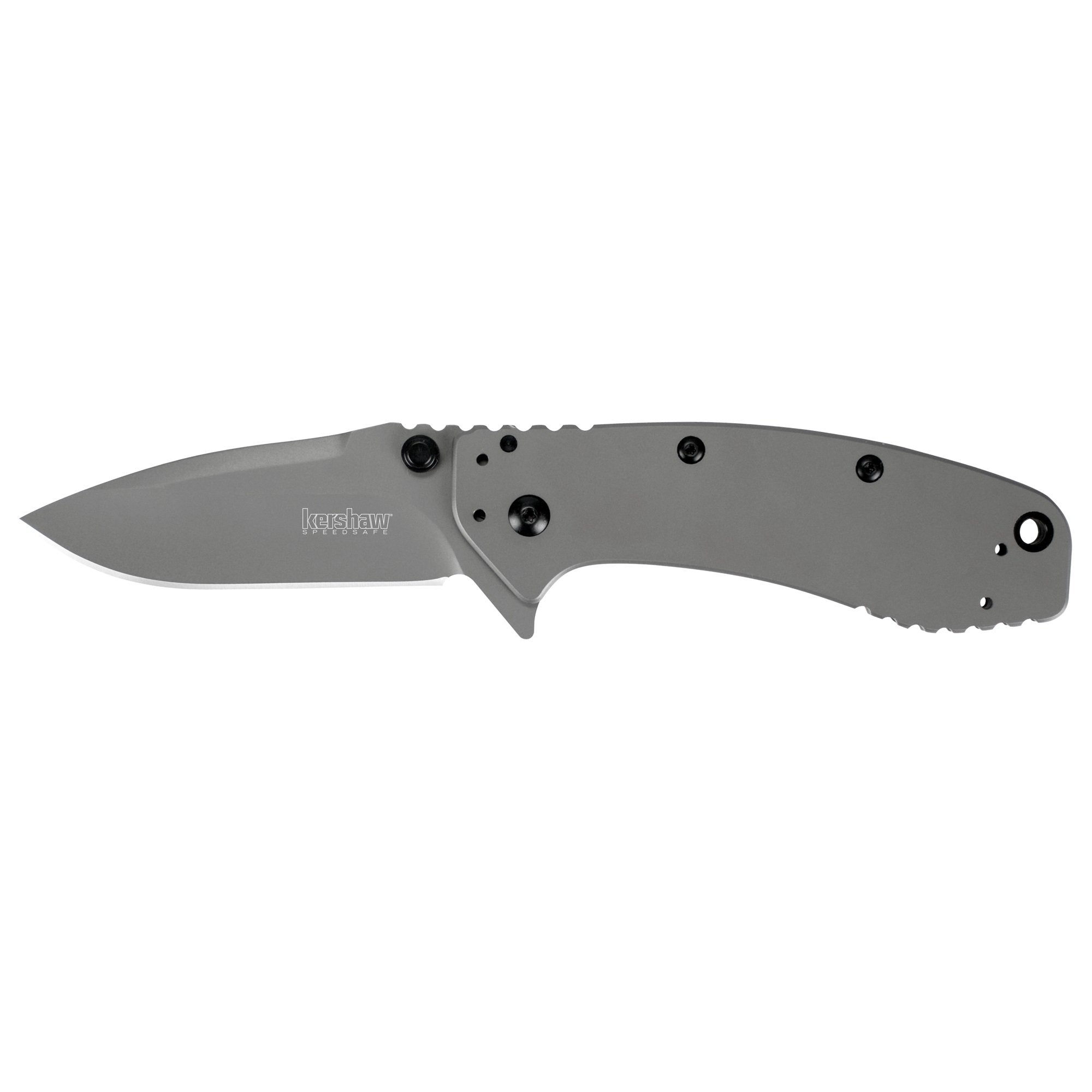 Kershaw Cryo II XL Pocket Knife, 3.25" 8Cr13MoV Steel Titanium-Coated Blade, Assisted Everyday Carry Pocket Knife