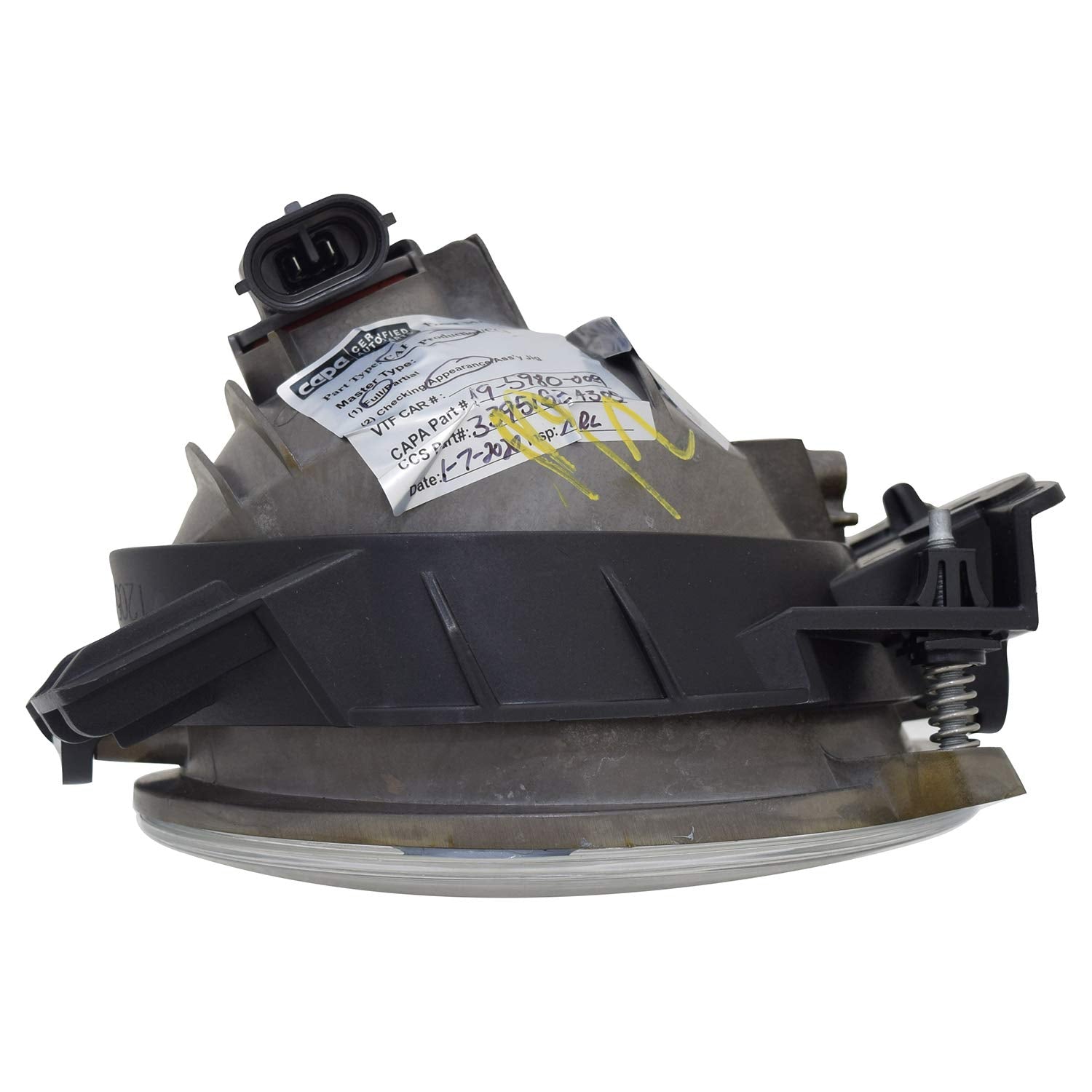 Left TYC Fog Light Assembly Compatible with 2009-2011 Honda Pilot