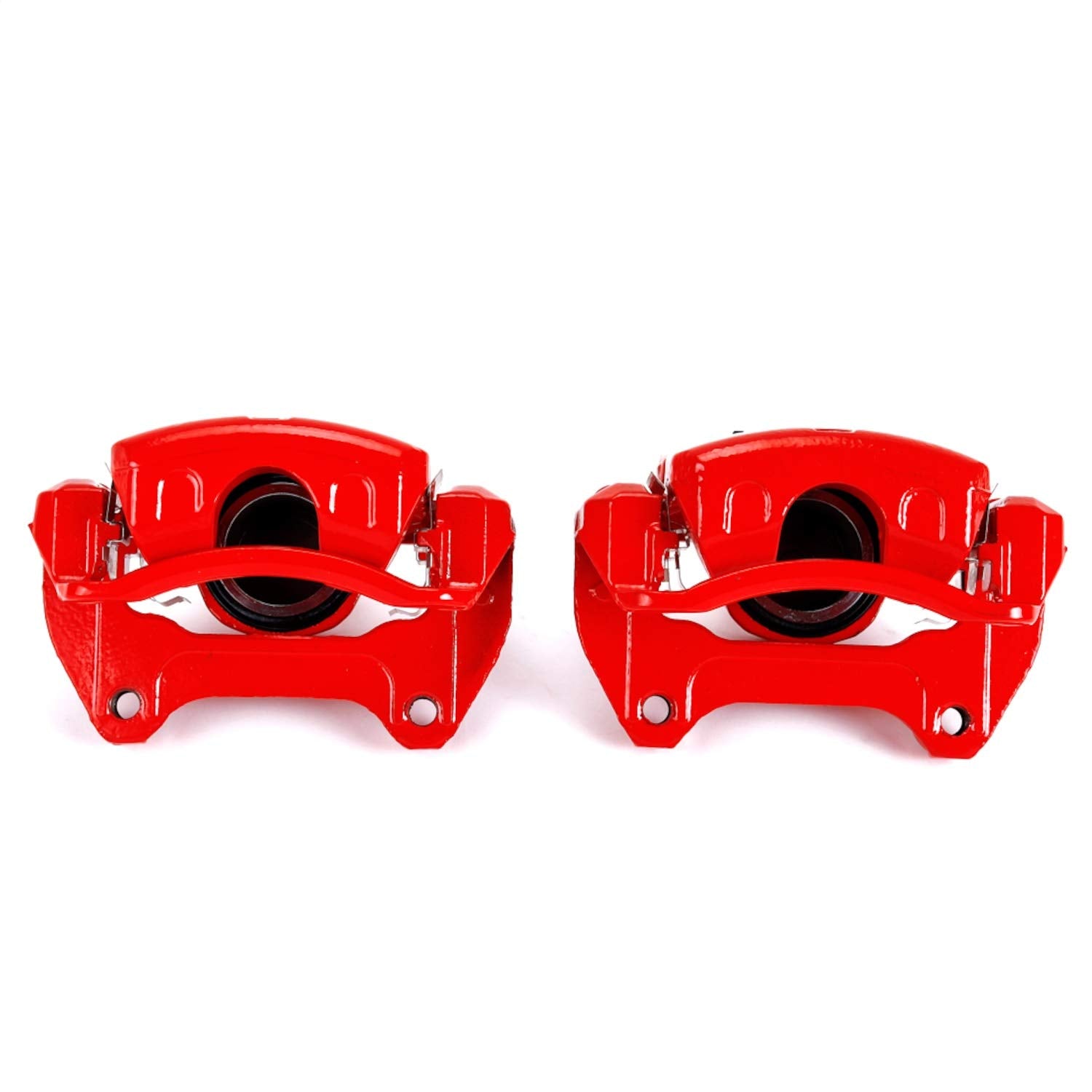 Power Stop Front S5270 Pair of Calipers High-Temp Red Powder Coated For Cascada, LaCrosse, Regal, Cadillac ELR, Equinox, Impala, Malibu, Malibu Limi, Terrain, Saa [Model Specific]
