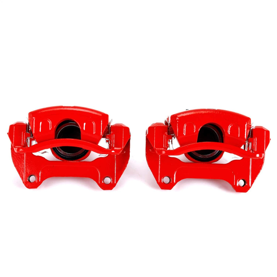 Power Stop Front S5270 Pair of Calipers High-Temp Red Powder Coated For Cascada, LaCrosse, Regal, Cadillac ELR, Equinox, Impala, Malibu, Malibu Limi, Terrain, Saa [Model Specific]