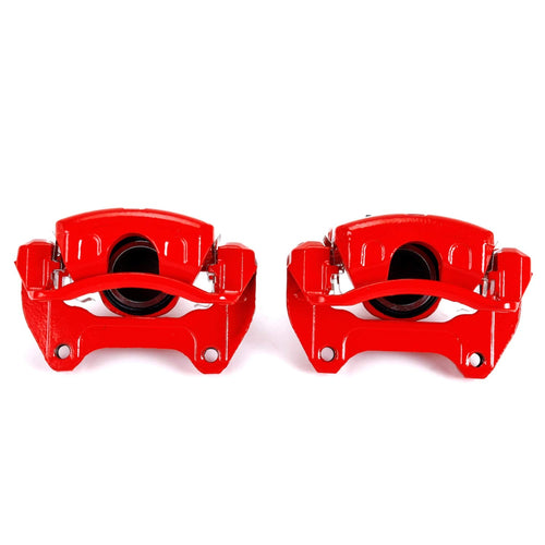 Power Stop Front S5270 Pair of Calipers High-Temp Red Powder Coated For Cascada, LaCrosse, Regal, Cadillac ELR, Equinox, Impala, Malibu, Malibu Limi, Terrain, Saa [Model Specific]