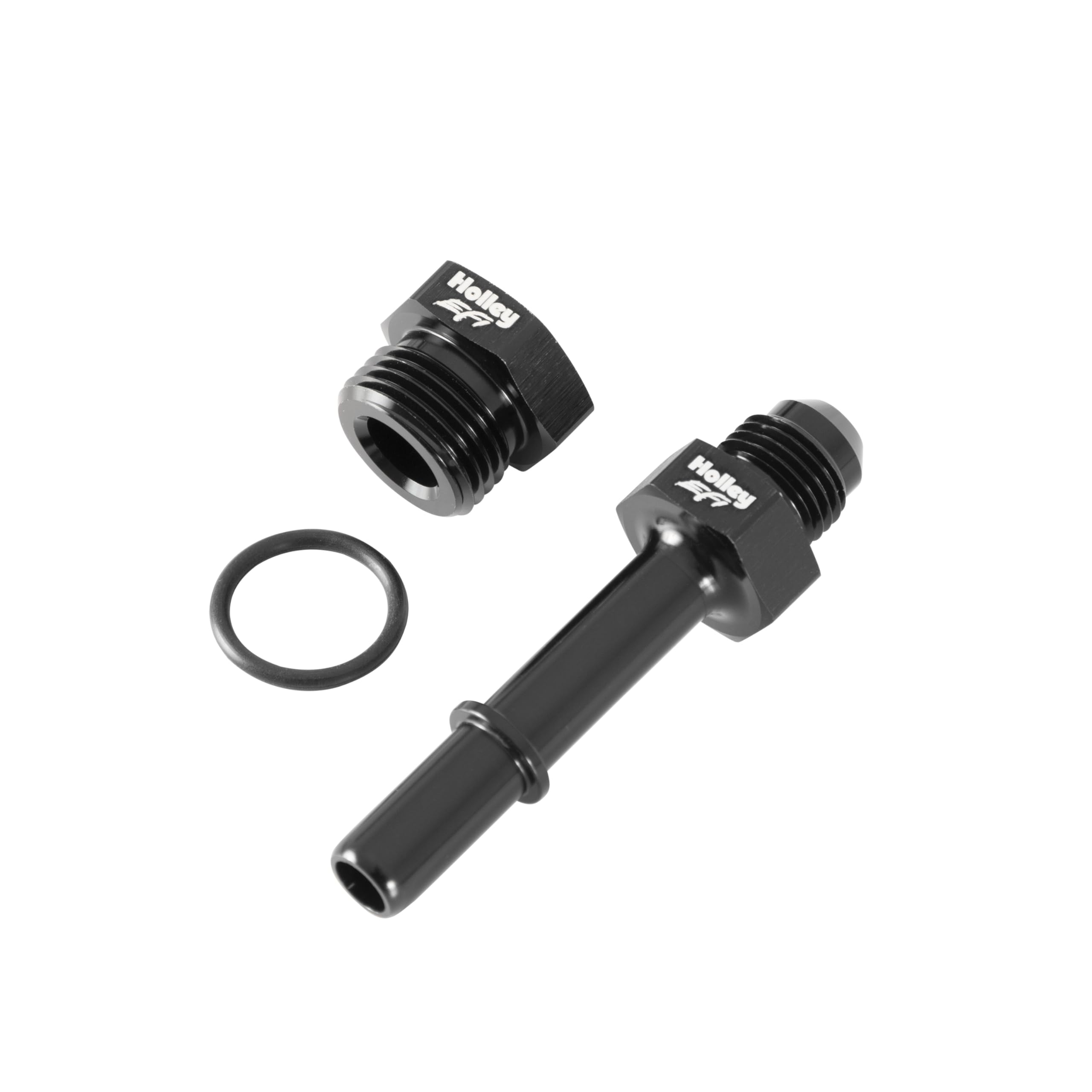 Fuel Rail Adapter Holley EFI -6AN to Quick Connect Fitting