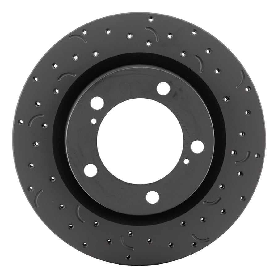 Hawk Performance Cross-Drilled and Slotted HTC4980 Talon Rotors