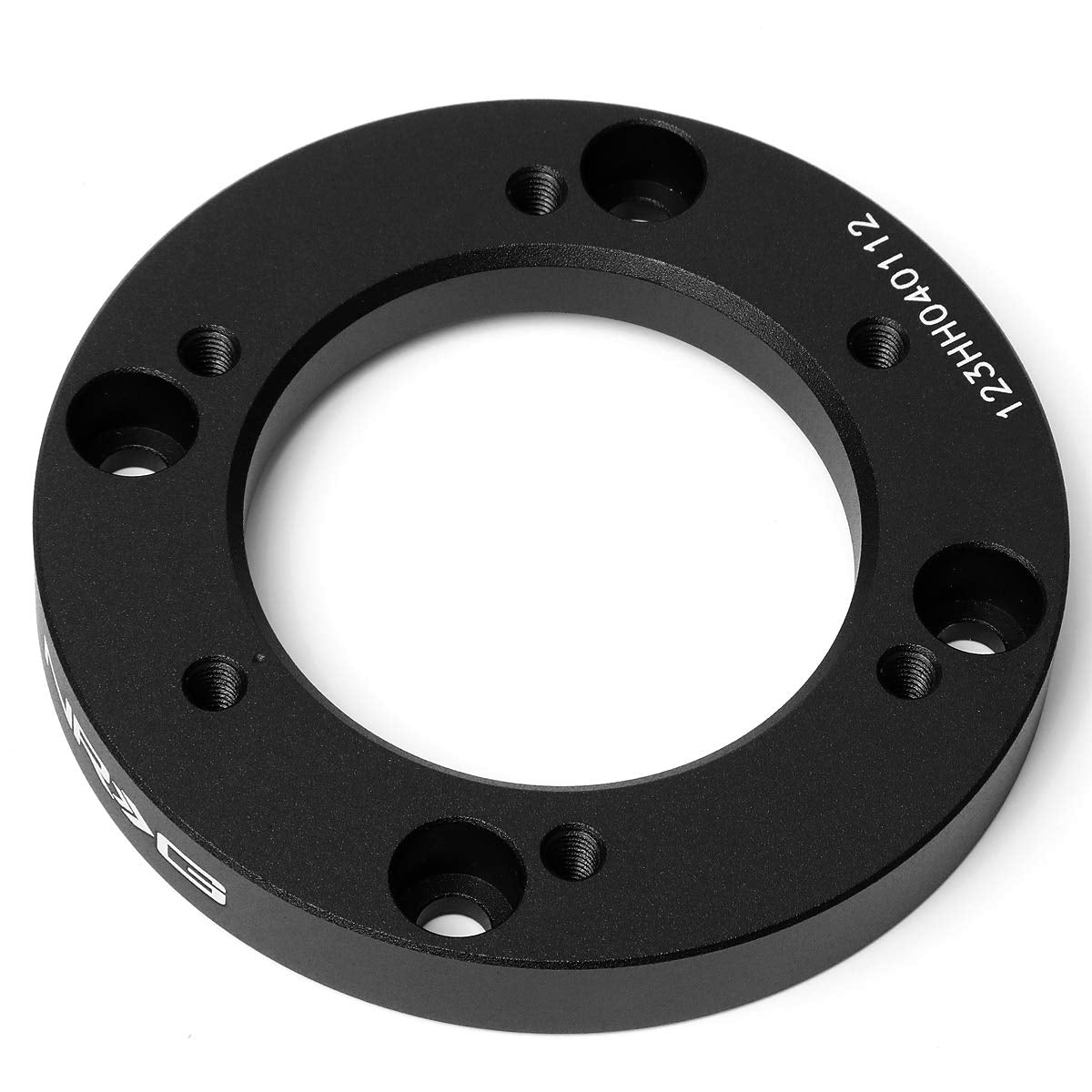 NRG Innovations Steering Wheel NRG-SRK-123H Quick Release Short Hub Adapter 6 X 70mm Bolt Pattern, Retain Horn & Turn Signals, Black Body