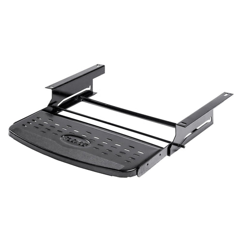 Stromberg Carlson RV Step Manual SMFP-1200 – Foldable Camper Stairs for Trailer, Portable Single Pull Out Platform, Rust Resistant Construction, Exterior Camper Step, 24" Wide Non-Skid Design