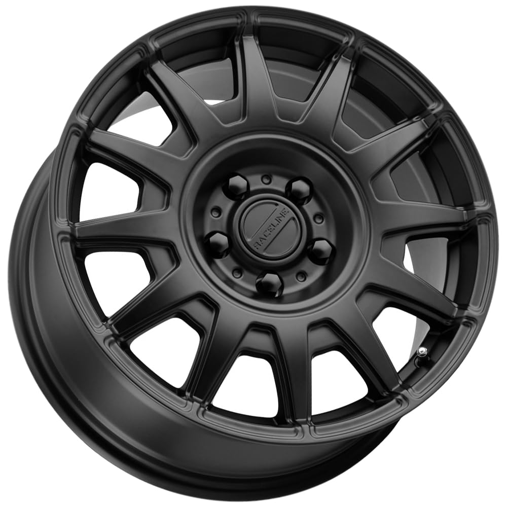 Aero Raceline Wheels 401 Satin Black Wheel (18 x 8. inches /5 x 108 mm, 40 mm Offset)