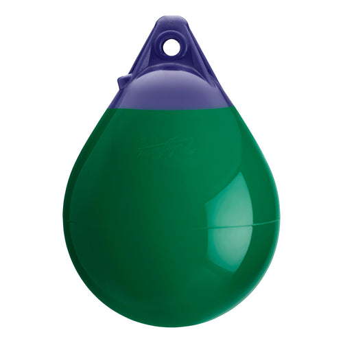 A-0 Standard Blue Ropehold - Forest Green Polyform A-Series Buoy